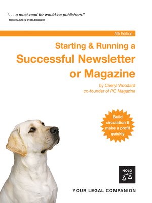 cover image of Starting & Running a Successful Newsletter or Magazine